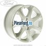 Janta aliaj 15 inch, 7 spite duble argintiu Ford Ka 2009-2016 1.2 69 cp 169A4000, FP4 benzina