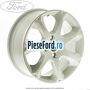 Janta aliaj 15 inch, 7 spite duble argintiu Ford Ka 2009-2016 1.3 TDCi 75 cp 169A1000, FD4 diesel
