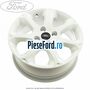 Janta aliaj 15 inch, 7 spite duble argintiu Ford Ka 2009-2016 1.3 TDCi 75 cp 169A1000, FD4 diesel