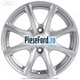 Janta aliaj 15 inch, 8 spite argintiu Ford Fiesta 2017-2023 1.0 EcoBoost 124 cp M1JL, M1JM, M1JP benzina