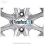 Janta aliaj 15 inch, 8 spite argintiu Ford Fiesta 2017-2023 1.0 EcoBoost 95 cp M0JA benzina