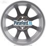 Janta aliaj 15 inch, 8 spite argintiu Ford Fiesta 2017-2023 1.0 EcoBoost 95 cp M0JA benzina | Foto 2