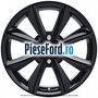 Janta aliaj 15 inch, 8 spite negru Ford Fiesta 2017-2023 1.1 Ti-VCT 86 cp XYJA, XYJB, XYJC, XYJD, XYJE benzina