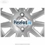 Janta aliaj 16 inch 10 spite argintiu Ford B-Max 1.6 TDCi 95 cp T3JB diesel | Foto 2