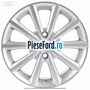 Janta aliaj 16 inch, 10 spite argintiu Ford Fiesta 2017-2023 1.0 EcoBoost 85 cp Q0JA, Q0JB, Q0JC, Q0JD benzina