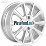 Janta aliaj 16 inch, 10 spite argintiu Ford Fiesta 2017-2023 1.0 EcoBoost 95 cp M0JA benzina