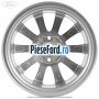Janta aliaj 16 inch, 10 spite argintiu Ford Fiesta 2017-2023 1.1 Ti-VCT 70 cp XPJA, XPJB, XPJC, XPJD benzina | Foto 2