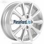 Janta aliaj 16 inch, 10 spite argintiu Ford Fiesta Active 2018-2023 1.0 EcoBoost mHEV 155 cp BZJA Hybrid