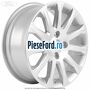 Janta aliaj 16 inch, 11 spite argintiu perlat Ford B-Max 1.0 EcoBoost 100 cp SFJA, SFJB, SFJC, SFJD benzina