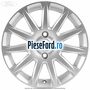 Janta aliaj 16 inch, 11 spite argintiu perlat Ford B-Max 1.0 EcoBoost 100 cp SFJA, SFJB, SFJC, SFJD benzina