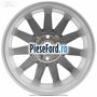 Janta aliaj 16 inch, 11 spite argintiu perlat Ford B-Max 1.0 EcoBoost 120 cp M1JA benzina | Foto 2