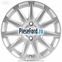 Janta aliaj 16 inch, 11 spite argintiu perlat Ford B-Max 1.0 EcoBoost 125 cp M1JE, M1JH benzina