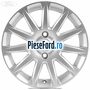 Janta aliaj 16 inch, 11 spite argintiu perlat Ford B-Max 1.4 90 cp SPJD, SPJE benzina