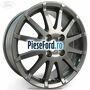 Janta aliaj 16 inch, 12 spite gri Ford Fiesta 2002-2005 1.4 16V 80 cp FXJA, FXJB benzina