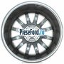 Janta aliaj 16 inch, 12 spite gri Ford Fusion 1.4 TDCi 68 cp F6JA, F6JB diesel | Foto 2
