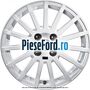 Janta aliaj 16 inch, 15 spite alb RS Ford Fiesta 2008-2012 1.6 TDCi 75 cp HHJF, UBJA diesel