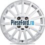 Janta aliaj 16 inch, 15 spite alb RS Ford Fiesta 2008-2012 1.6 TDCi 90 cp HHJC, HHJD, HHJE diesel
