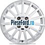 Janta aliaj 16 inch, 15 spite alb RS Ford Fiesta 2008-2012 1.6 Ti 120 cp HXJA, HXJB, HXJE, RVJA benzina