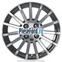 Janta aliaj 16 inch, 15 spite machined black RS Ford Fiesta 2008-2012 1.6 TDCi 75 cp HHJF, UBJA diesel