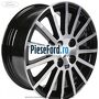 Janta aliaj 16 inch, 15 spite machined black RS Ford Fiesta 2008-2012 1.6 Ti 120 cp HXJA, HXJB, HXJE, RVJA benzina