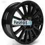 Janta aliaj 16 inch, 15 spite negru RS Ford Fiesta 2008-2012 1.4 97 cp RTJA, RTJB, SPJA, SPJC, SPJE benzina