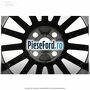 Janta aliaj 16 inch, 15 spite negru RS Ford Fiesta 2008-2012 1.4 97 cp RTJA, RTJB, SPJA, SPJC, SPJE benzina