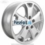 Janta aliaj 16 inch, 5 spite argintiu Ford Transit Connect 2013-2018 1.0 EcoBoost 100 cp B3GA, M2GA, M2GB benzina