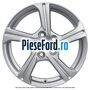 Janta aliaj 16 inch, 5 spite argintiu stralucitor Ford Puma 2020-2023 1.0 EcoBoost mHEV 125 cp B7JA, B7JB Hybrid
