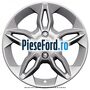 Janta aliaj 16 inch, 5 spite duble argintiu Ford B-Max 1.6 TDCi 95 cp T3JB diesel