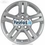 Janta aliaj 16 inch, 5 spite duble argintiu perlat Ford Galaxy 2007-2014 2.0 TDCi 115 cp KLWA, TYWA diesel