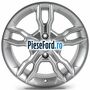 Janta aliaj 16 inch, 5 spite duble argintiu perlat Ford Ka 2009-2016 1.3 TDCi 75 cp 169A1000, FD4 diesel