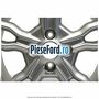 Janta aliaj 16 inch, 5 spite duble argintiu perlat Ford Ka 2009-2016 1.3 TDCi 75 cp 169A1000, FD4 diesel