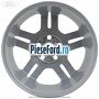 Janta aliaj 16 inch, 5 spite duble argintiu perlat Ford S-Max 2007-2014 2.3 160 cp SEWA benzina | Foto 2