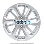 Janta aliaj 16 inch, 6 spite duble sparkle silver Ford Fiesta 2017-2023 1.0 EcoBoost mHEV 125 cp B7JA, B7JB, B7JC Hybrid