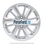 Janta aliaj 16 inch, 6 spite duble sparkle silver Ford Fiesta Active 2018-2023 1.5 TDCi 85 cp XUJC, XUJD, XUJE, XUJF, XUJG diesel
