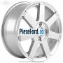 Janta aliaj 16 inch, 7 spite model 2 Ford Fiesta 2002-2005 1.6 16V 100 cp FYJA, FYJB benzina
