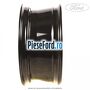 Janta aliaj 16 inch, 7 spite negru Ford Fiesta 2008-2012 1.4 TDCi 68 cp F6JB, F6JD diesel | Foto 2