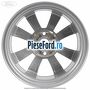 Janta aliaj 16 inch, 8 spite Ford Fiesta 2017-2023 1.0 EcoBoost 101 cp SFJE, SFJF, SFJH, SFJJ, SFJK, SFJN benzina