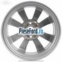 Janta aliaj 16 inch, 8 spite Ford Fiesta 2017-2023 1.0 EcoBoost 125 cp B7JA, B7JB, B7JC benzina