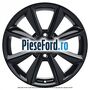 Janta aliaj 16 inch, 8 spite negru Ford Fiesta 2017-2023 1.1 Ti-VCT 86 cp XYJA, XYJB, XYJC, XYJD, XYJE benzina