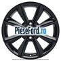 Janta aliaj 16 inch, 8 spite negru Ford Fiesta Active 2018-2023 1.0 EcoBoost 125 cp M1JL, M1JM benzina
