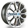 Janta aliaj 17 inch, 10 spite gri nichel Ford Fiesta 2017-2023 1.1 Ti-VCT 70 cp XPJA, XPJB, XPJC, XPJD benzina
