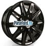 Janta aliaj 17 inch, 10 spite negru model sport Ford Transit Custom 2014-2018 2.2 TDCi 155 cp CVFF diesel