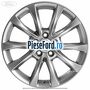 Janta aliaj 17 inch, 10 spite nickel optic Ford Mondeo 2014-2018 2.0 EcoBoost 203 cp TNCA, TNCB, TNCD, TNCF benzina