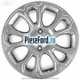 Janta aliaj 17 inch, 5 spite, argintiu Ford EcoSport 2019-2023 1.0 EcoBoost 125 cp M1JC, M1JJ, M1JU benzina