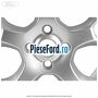 Janta aliaj 17 inch, 5 spite culoare argintie Ford Fiesta 2008-2012 1.25 82 cp SNJA, SNJB, SNJC, SNJD benzina
