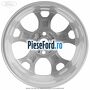 Janta aliaj 17 inch, 5 spite culoare argintie Ford Fiesta 2008-2012 1.4 TDCi 70 cp F6JD, KVJA diesel | Foto 2