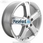 Janta aliaj 17 inch, 5 spite, design Machined Ford C-Max 2007-2011 2.0 TDCi 110 cp IXDA diesel