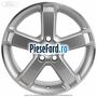 Janta aliaj 17 inch, 5 spite, design Machined Ford Mondeo 2000-2007 2.0 TDDI 115 cp D6BA, HJBA, HJBB, HJBC diesel | Foto 2
