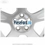 Janta aliaj 17 inch, 5 spite, design Silver Ford C-Max 2007-2011 1.6 TDCi 109 cp G8DA, G8DB, G8DD diesel